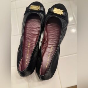 Marc by Marc Jacobs Black Women's ballet flats. Size 7 - 7.5